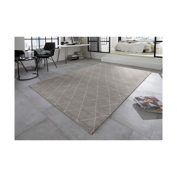 Tmavosivý koberec Elle Decoration Euphoria Sannois, 120 × 170 cm-image-4