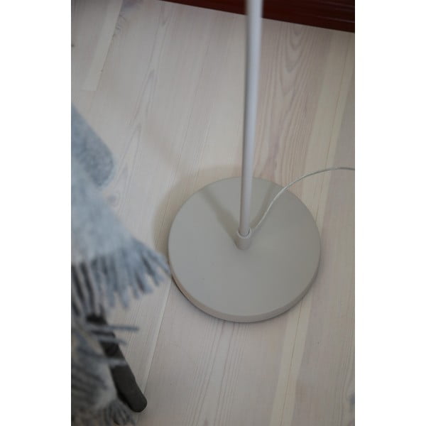 Béžová LED stmievateľná stojaca lampa s kovovým tienidlom (výška 140 cm) Patro – Markslöjd-image-4