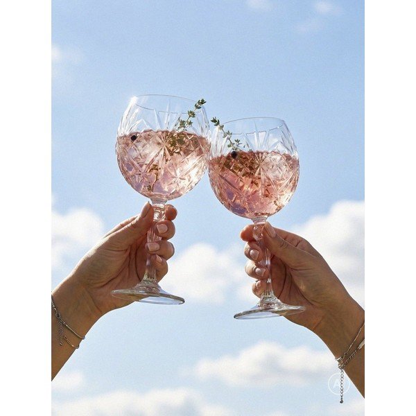 Poháre v súprave 4 ks na gin 650 ml Melodia – Lyngby Glas-image-4