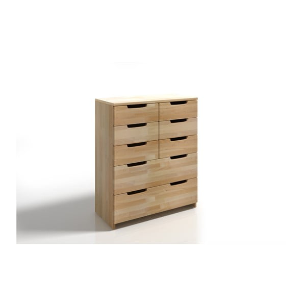 Komoda z bukového dreva s 8 zásuvkami Skandica Spectrum-image-2
