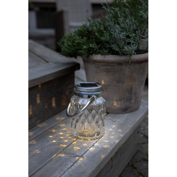 Vonkajšia solárna LED svetelná dekorácia Star Trading Pireus, výška 16 cm-image-4