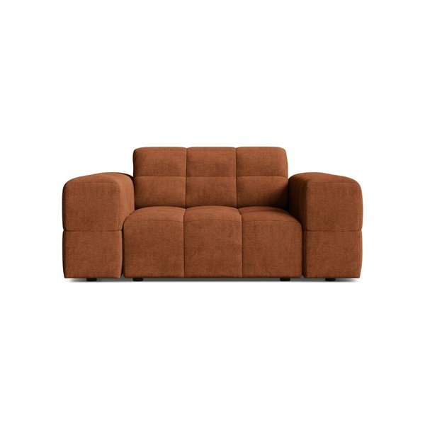 Ženilkové kreslo v terakotovej farbe Chicago – Cosmopolitan Design