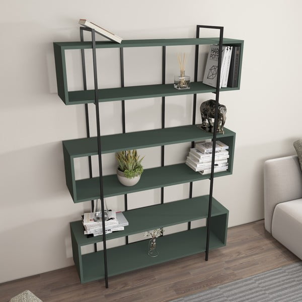 Zelená knižnica 120x180 cm Bruti – Kalune Design-image-1