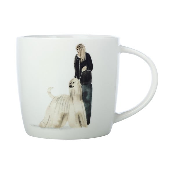 Biely porcelánový hrnček 400 ml Best Furry Friends – Maxwell & Williams
