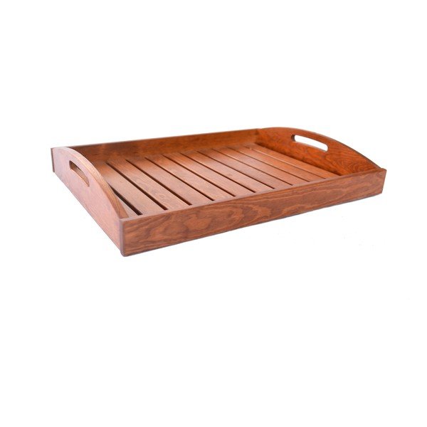 Záhradný servírovací stolík z borovicového dreva 74x61 cm - Rojaplast-image-3