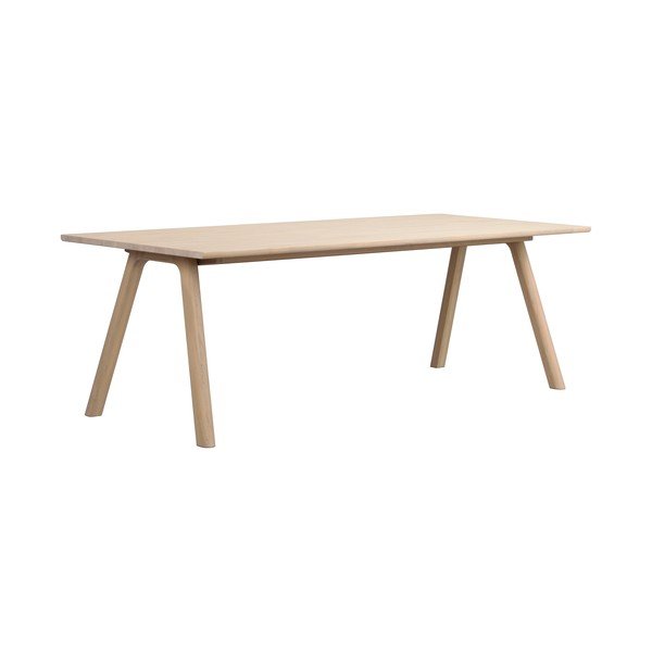 Rozkladací jedálenský stôl z dubového dreva 95x220 cm Clapperton – Rowico