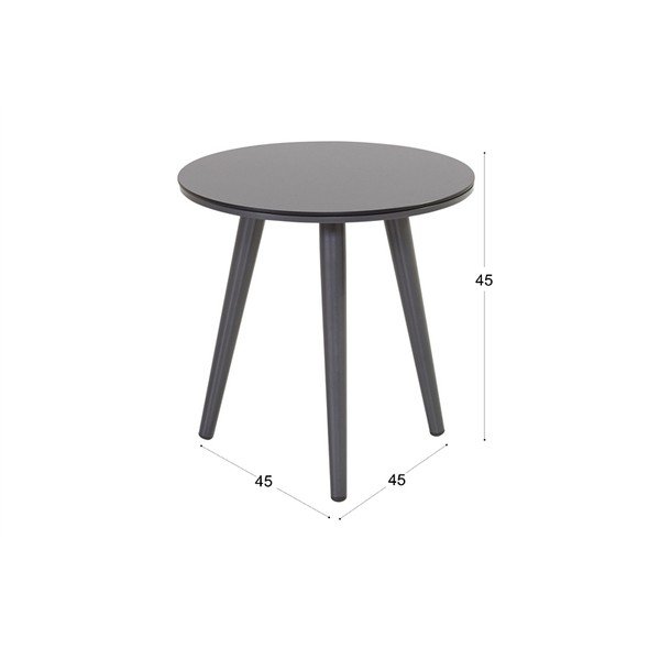 Okrúhly záhradný odkladací stolík ø 45 cm Sophie – Hartman-image-1