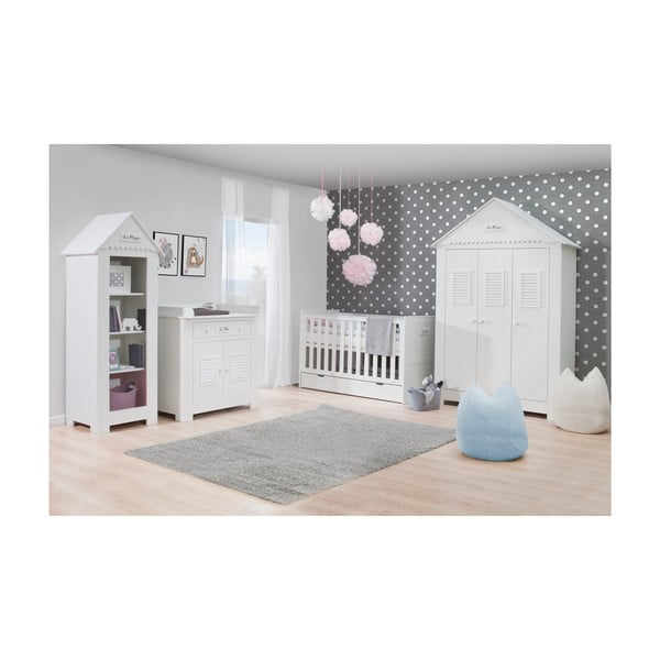 Biely prebaľovací pult Pinio Marseille-image-4