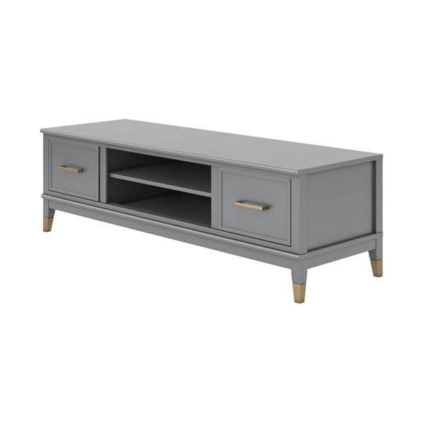 Sivý TV stolík CosmoLiving by Cosmopolitan Westerleigh-image-3
