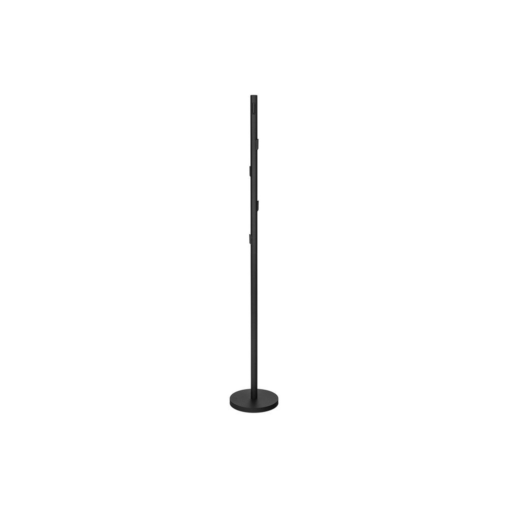 E-shop Čierny kovový vešiak ø 25x183 cm Yuko – noo.ma