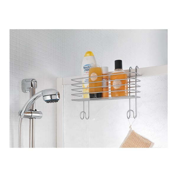 Polička na zavesenie do sprchy alebo na radiátor Metaltex Oasis-image-2
