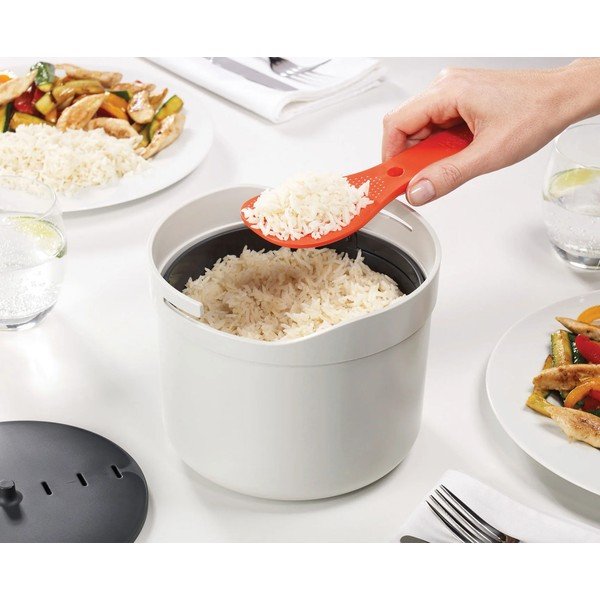 Oranžovo–sivá súprava na prípravu ryže M–Cuisine – Joseph Joseph-image-1