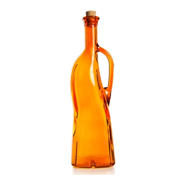 Oranžová fľaša na olej Mezzo, 750 ml