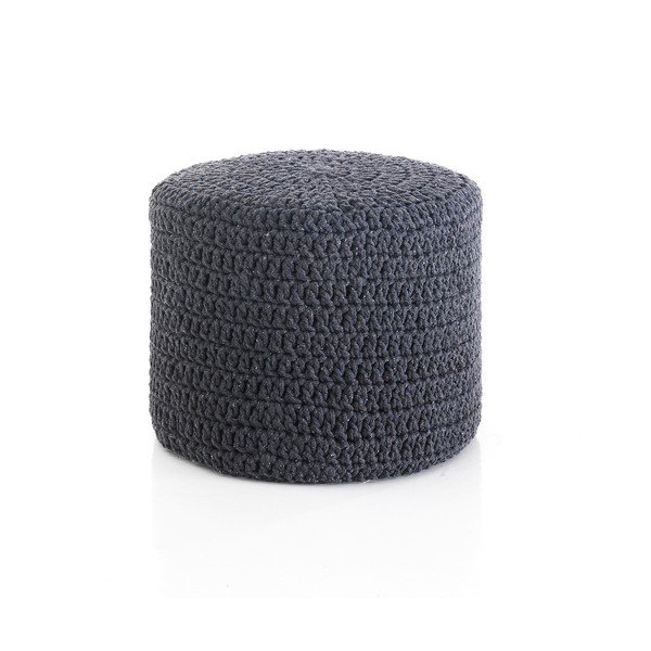 Sivý puf Tomasucci Choose, ø 40 cm