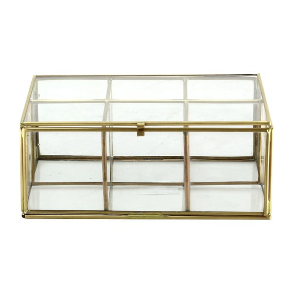 Sklenený box Six Brass-image-1