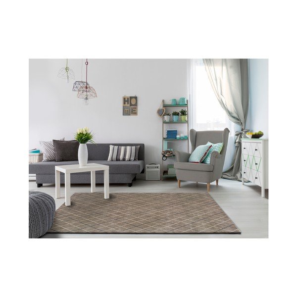 Sivý koberec vhodný aj do exteriéru Universal Sofie Silver, 135 × 190 cm-image-1