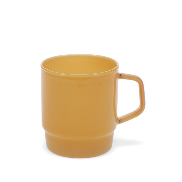 Sklenený hrnček v horčicovej farbe 280 ml – Rex London