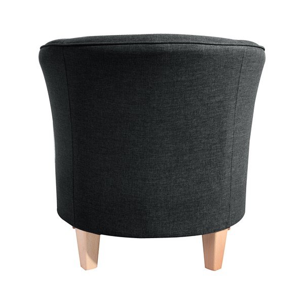 Čierne kreslo Max Winzer Livia Black-image-1