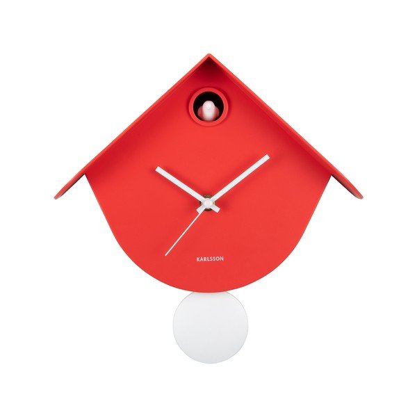 Nástenné hodiny Cool Retro Cuckoo – Karlsson