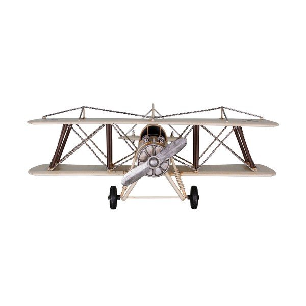 Kovová drobná dekorácia Plane - Antic Line-image-2