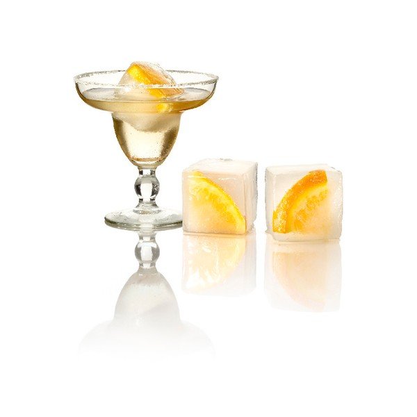 Zelená silikónová forma na ľad Lékué Ice Cube-image-2