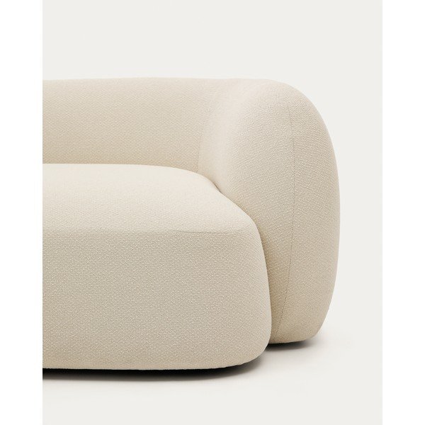 Krémová ženilková rohová pohovka (ľavý roh/s leňoškou) Martina – Kave Home-image-1