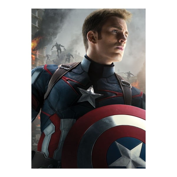Nástenná ceduľa Age of Ultron - Captain America