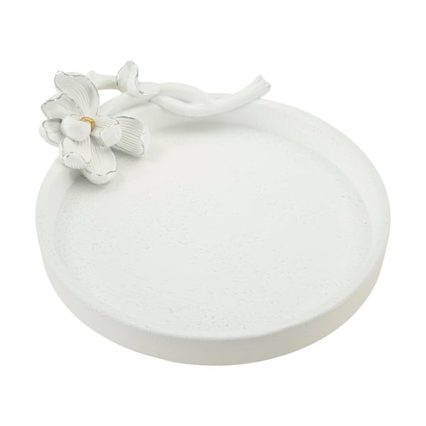 Dekoračná tácka z polyresinu ø 21 cm Magnolia – Mauro Ferretti-image-3