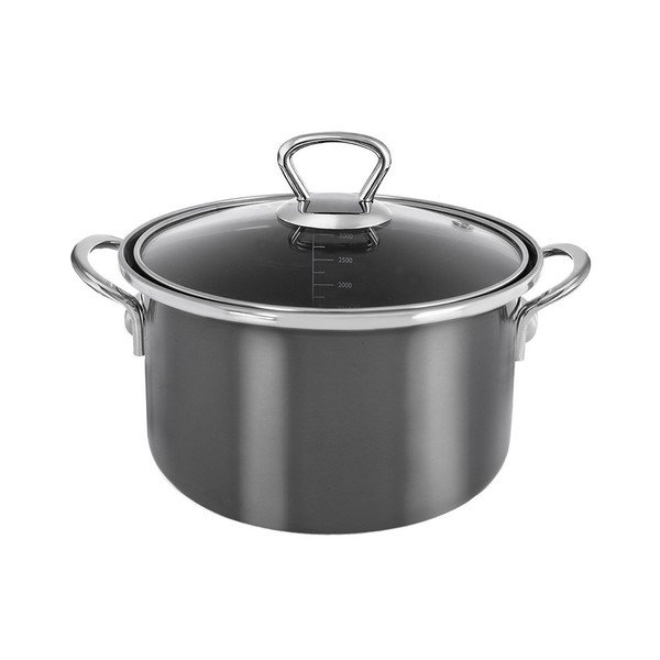 Smaltový hrniec s pokrievkou 3,25 l Metalic – Orion