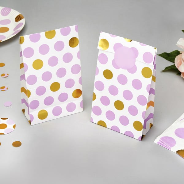Sada 5 papierových darčekových tašiek Neviti Pattern Works