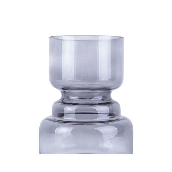 Sivá sklenená váza PT LIVING Courtly, výška 20 cm-image-2