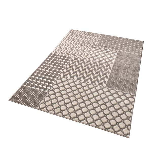 Koberec Hanse Home Noblesse Patchwork Dark, 120 × 170 cm-image-3