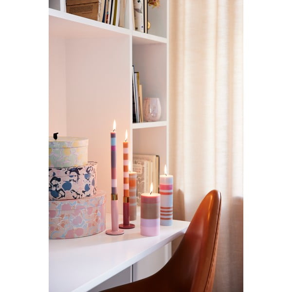 Modro-sivá sviečka Bahne & CO, doba horenia 8 h-image-3