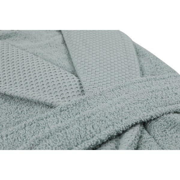 Bavlnený župan v mentolovozelenej farbe veľkosť XL Cappa – Foutastic-image-1