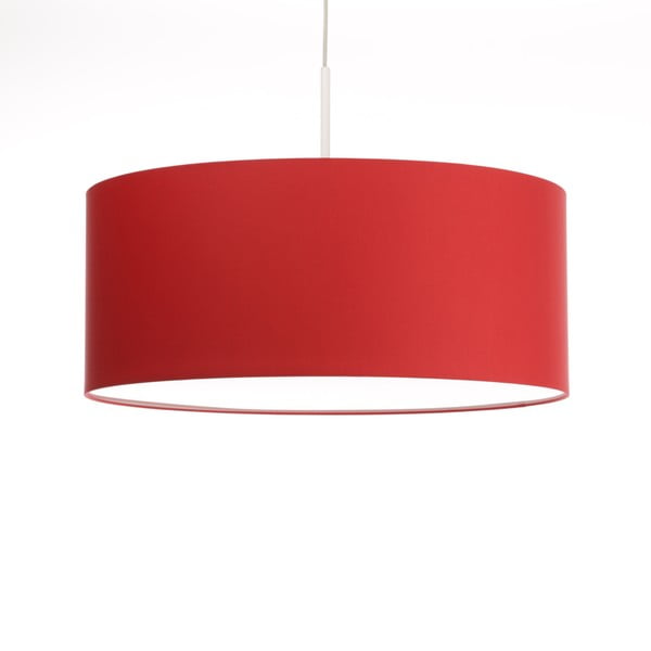 Červené stropné svetlo 4room Artist, variabilná dĺžka, Ø 60 cm
