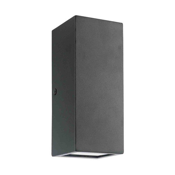 Matne čierne nástenné svietidlo – Hilight