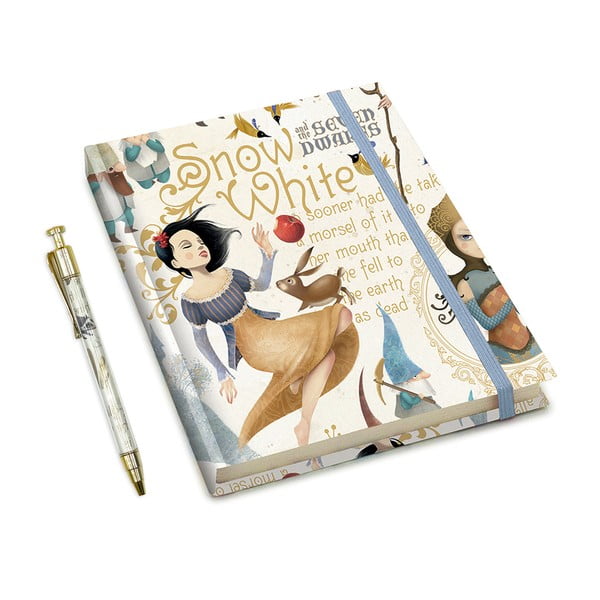 Zápisník s perom 192 stránok Snow White – Kartos