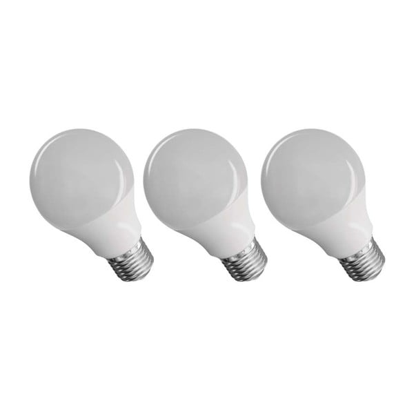 Súprava 3 LED žiaroviek EMOS Classic A60 Warm White, 8,5W E27-image-2