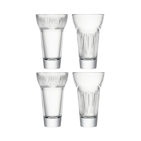 Poháre v súprave 4 ks štamperlík 220 ml Mix – La Rochére