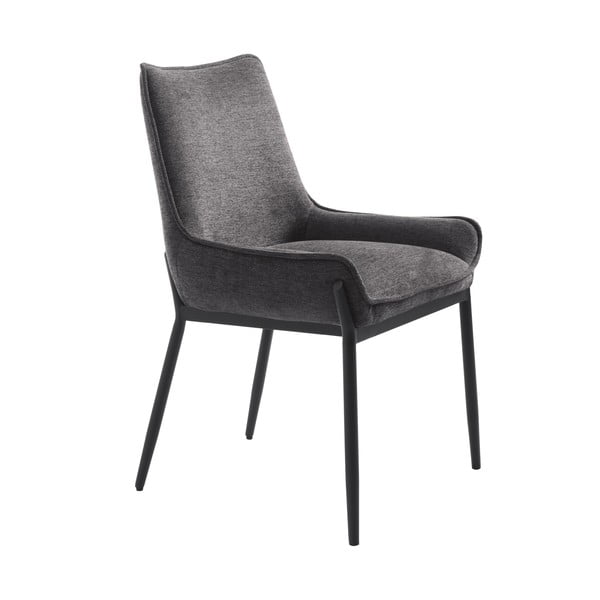 Tmavosivá jedálenská stolička Calgary – Unique Furniture