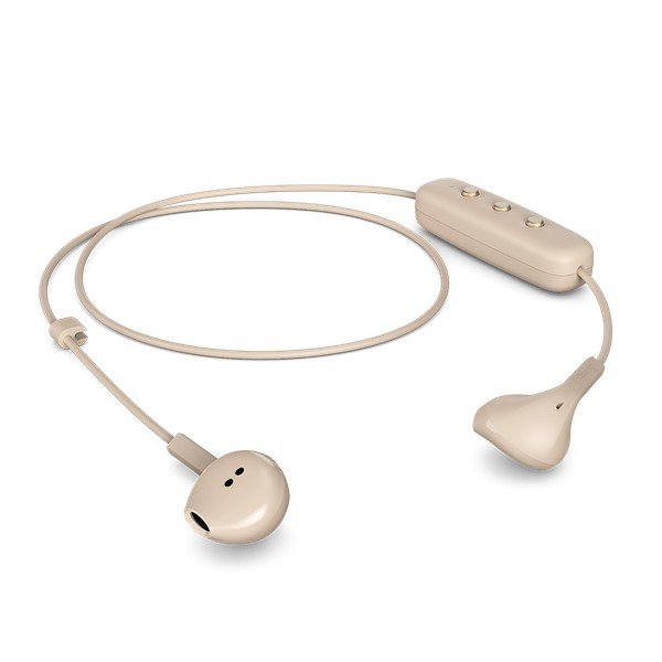 Bezdrôtové slúchadlá v telovej farbe Happy Plugs Earbud-image-2