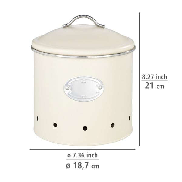 Kovová dóza na potraviny/na zemiaky Nero – Wenko-image-4