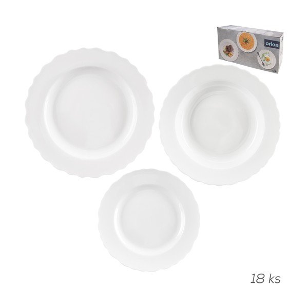 Porcelánová jedálenská súprava 18 ks Mona – Orion-image-2