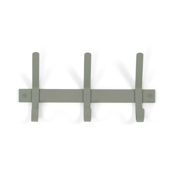 Sivozelený kovový nástenný vešiak 40 cm Dexter – Spinder Design-image-2