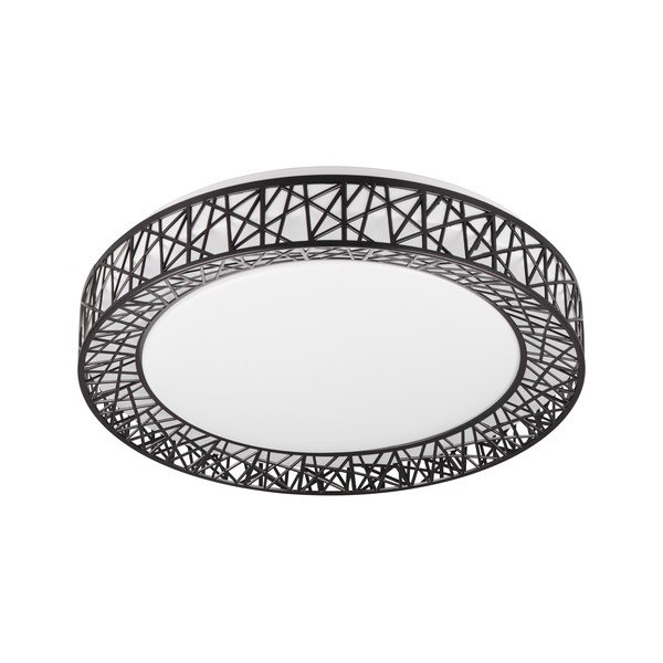 Čierne LED stropné svietidlo ø 48 cm Cluster – Reality-image-4