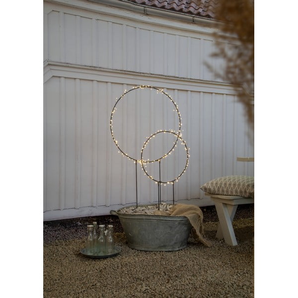 Čierna vonkajšia svetelná dekorácia Barlumi – Star Trading-image-3