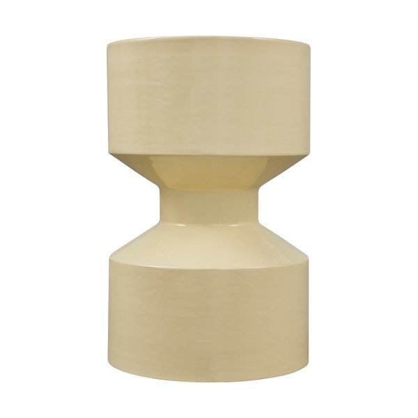 Kovový okrúhly odkladací stolík ø 30 cm Hidde – WOOOD-image-3