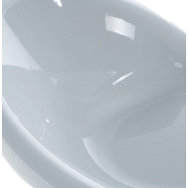 Biele otočné kreslo Kokoon Design Bowl-image-4