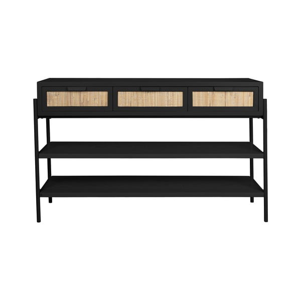 Čierny konzolový stolík 38x120 cm Yasu – Dutchbone