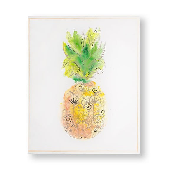 Obraz Graham & Brown Pineapple Tropics, 40 × 50 cm